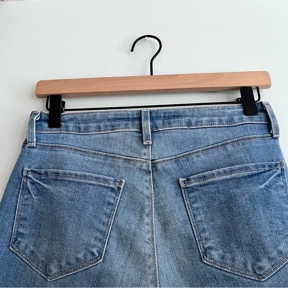 L’Angence Kendra High Rise Cropped Flare Jeans Size 26 - Picture 8 of 10